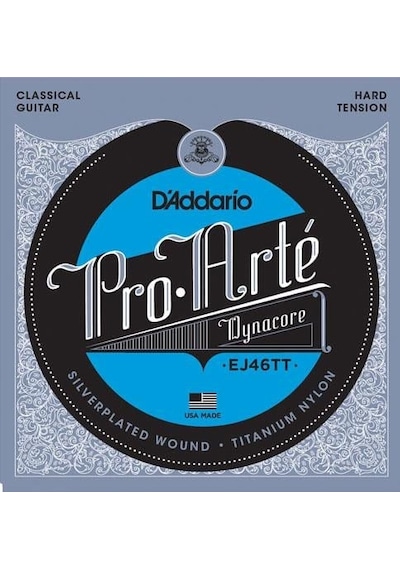 D'addario Ej46tt Pro-arte Serisi Klasik Gitar Tel Seti Hard Tension - Titanyum