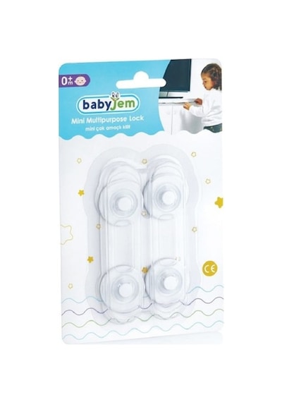 Babyjem Mini Çok Amaçlı Kilit 2 Adet