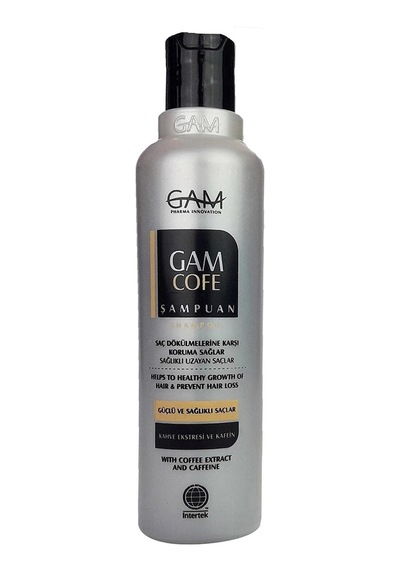 Gam Cofe ve Ince Telli Saçlar İçin Dökülme Karşıtı Kafein Şampuan 275 ML