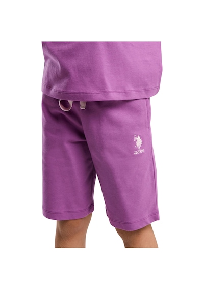 U.S. Polo Assn. Kız Çocuk Bermuda Takım Violet U.S. Polo Assn. Kız Çocuk Bermuda Takım Violet