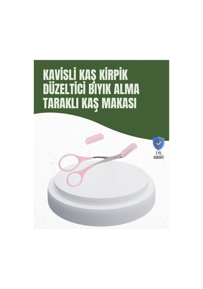 Hassas Kesim İçin Kavisli Yüz Bakım Makası - Hs08372994-1014