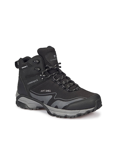 Lumberjack Fest Siyah Unızex Trekking Outdoor Waterproof Siyah