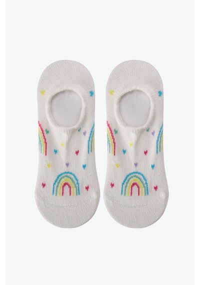 Penti Kız Çocuk Sunny Raınbow 2li Sneaker Çorabı Çok Renkli