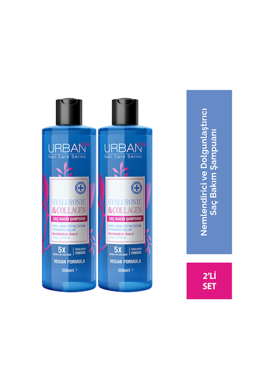 Hyaluronic & Collagen Ekstra Dolgunlaştırıcı Saç Bakım Şampuanı-350 Ml-vegan X2