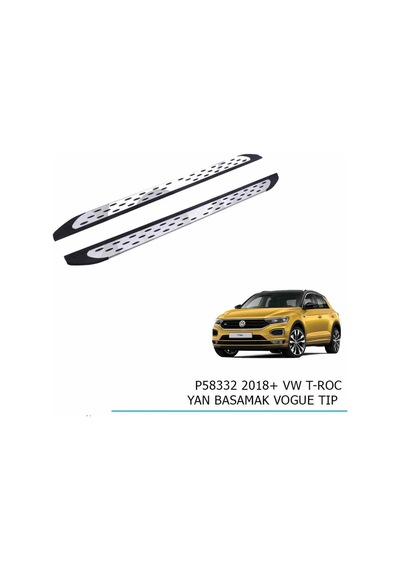 Vw T-roc Yan Basamak Koruma 2018+ Oem Tip