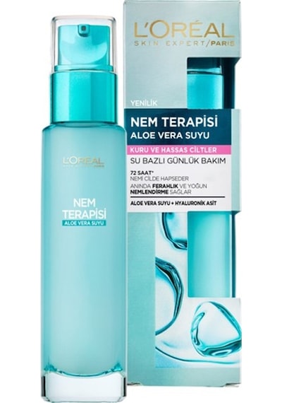 L'Oréal Paris Nem Terapisi Aloe Vera Suyu Kuru ve Hassas Ciltler