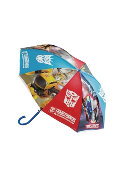 Lisanslı Bardaklı Figürlü Unisex Çocuk Şemsiyesi Transformers