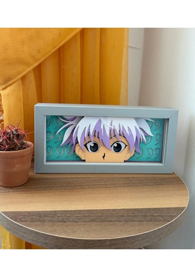 Killua 3d Led Aydınlatma - 16 X 26 Renkli