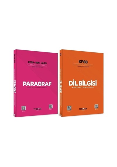 Marka KPSS Paragraf + Dil Bilgisi Soru 2 li Set Marka Yayınları