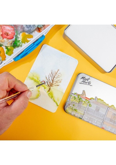 Mm Sulu Boya Kartpostalları 300 Gsm 24 Sayfa