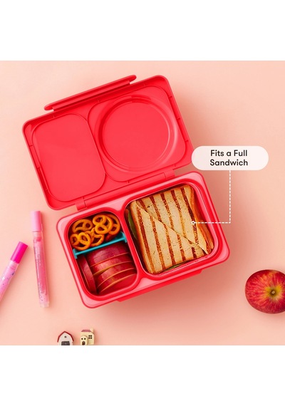 Omiebox - Up Isı Yalıtımlı 2. Nesil Kiraz Pembesi Bento Yemek Kutusu Diğer