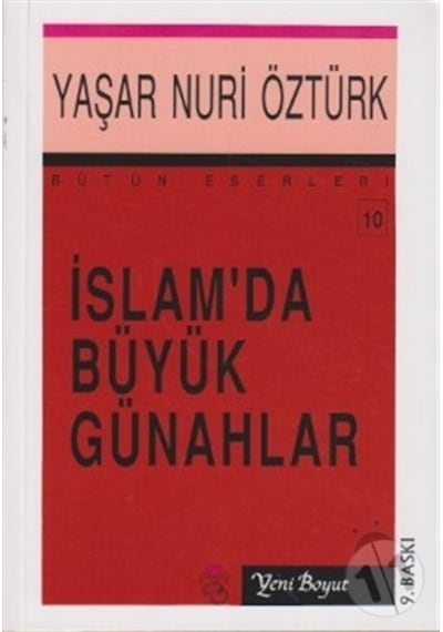 İslam'da Büyük Günahlar  - Yaşar Nuri Öztürk  - Yeni Boyut