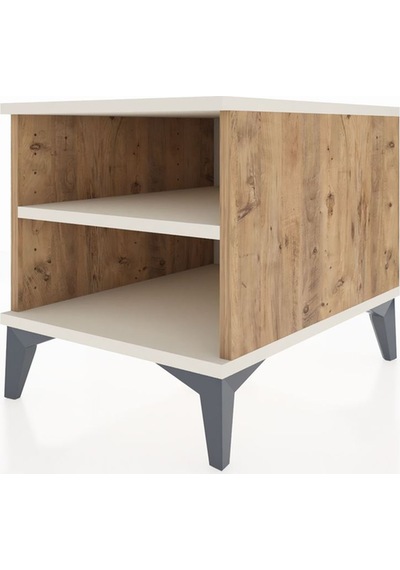 Kronos Komodin Tek Raflı 44x59x48 Çam-aytaşı Çam