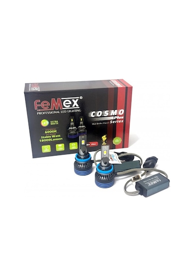 Femex Bmw 1 Serisi E87 2004-2013 Sis Far Led Ampul H11 Cosmo Plus
