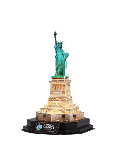 Özgürlük Heykeli 3d Puzzle Led Işıklı L536h