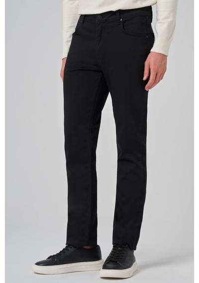 Morven Erkek Siyah Denim 5 Cep Dynamic Fit Jean Kot Pantolon 26ms003008001 Siyah