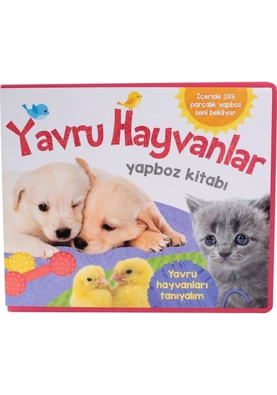Yavru Hayvanlar Yapboz Kitabı- Abc Yayınevi