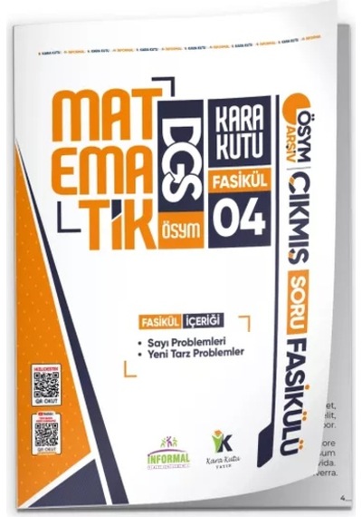 2026 Dgs Matematik Kara Kutu 4.fasikül Ösym Çıkmış Soru Yeni Tarz-sayı Problemleri Modüler Set