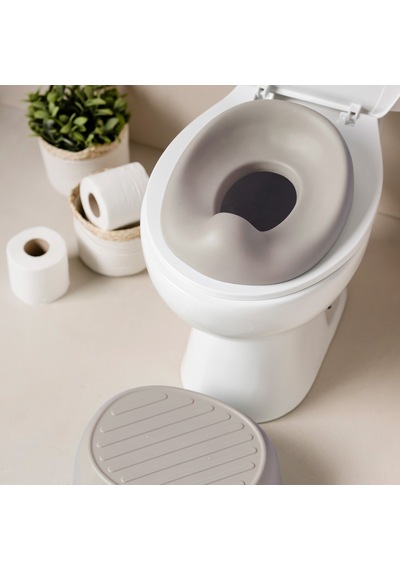 Nattou Potty Care 3 İn 1 Lazımlık Oturak Ve Tuvalet Adaptörü - Bej Bej