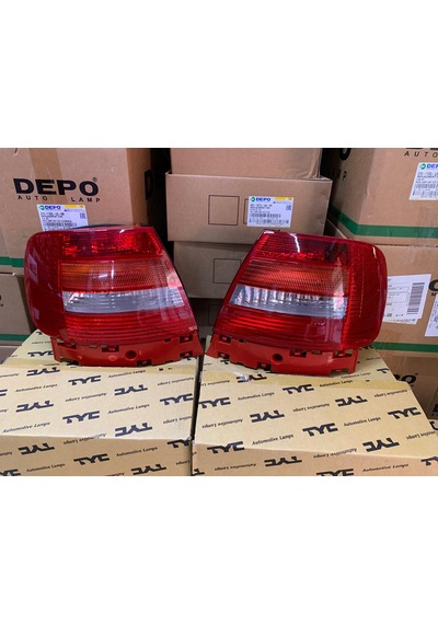 Audı A4 B5 Makyajlı 1999-2001 Tyc Marka Sağ Ve Sol Stop Takım 8d0945095g / 8d0945096g