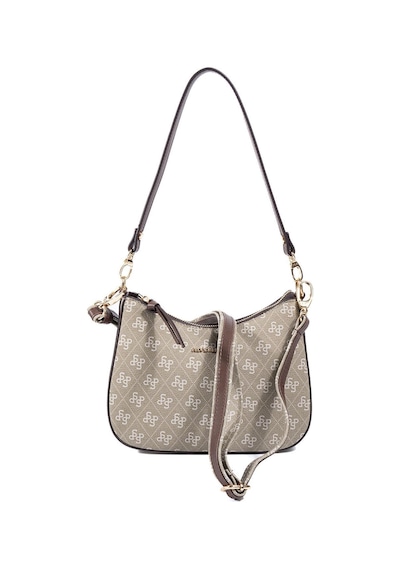 Silver Polo Sp1259 Kadın Omuz Çantası Monogram Y.yeşil-kahve