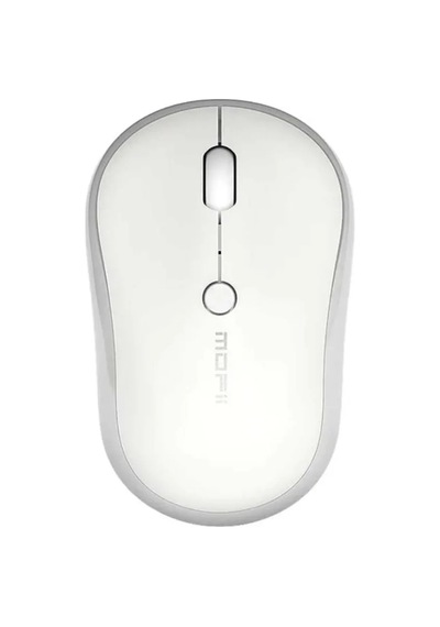 Ergonomik Beyaz Kablosuz Mouse Uzun Süreli Kullanım İçin Standart