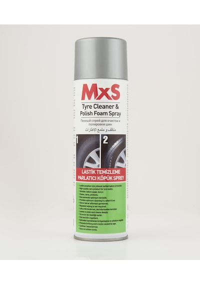Mxs Lastik Temizleme Ve Bakım Köpük Sprey 500 Ml - Tyre Cleaner & Polish Foam