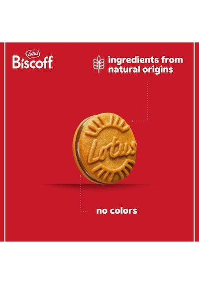 Biscoff Çikolata Kremalı Sandviç Bisküvi 150 Gr X 3 Adet