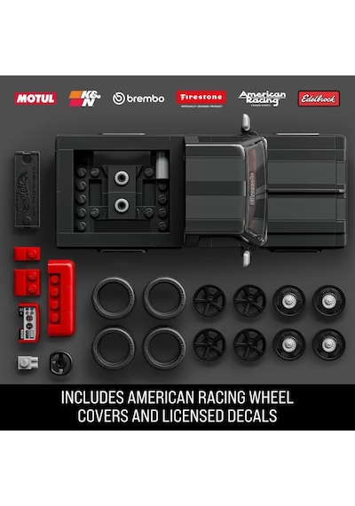 Mattel Brick Shop 83 Chevy Silverado Building Toy Kit