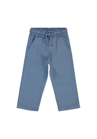 Civil Boys Armürlü Chino 2-5 Yaş Pantolon - Mavi İndigo