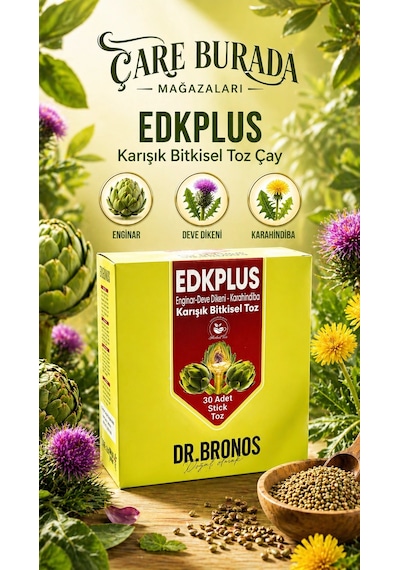 Dr. Bronos - Edkplus 30'lu Stick Çay Enginar & Devedikeni & Karahindiba