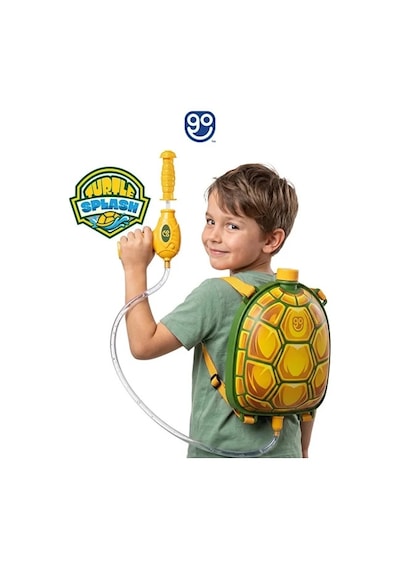 Turtle Splash Su Çantası 1400ml - Su Tabancası Çantalı Oyuncak