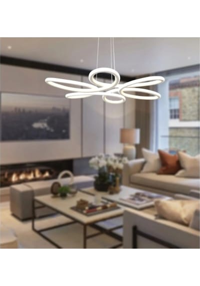 Papatya Model Sarkıt Modern Led Beyaz Işık Ultra Power-