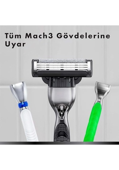 Mach3 Charcoal Yedek Tıraş Bıçağı 2'li