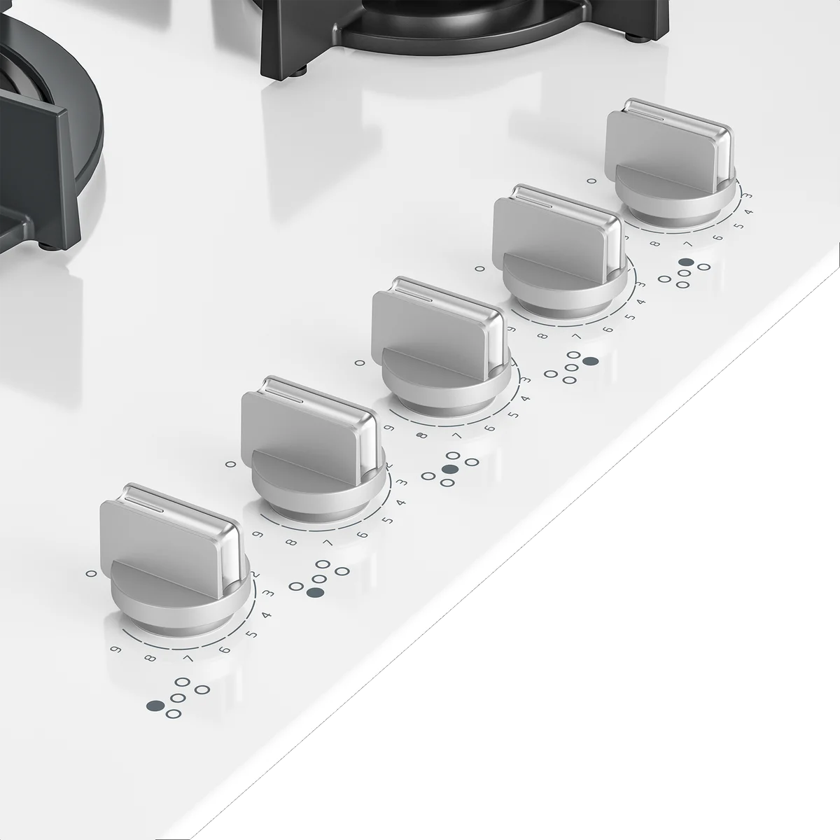 Beko BOCD T 7521 DWKB Gazlı Cam Tablalı Ocak