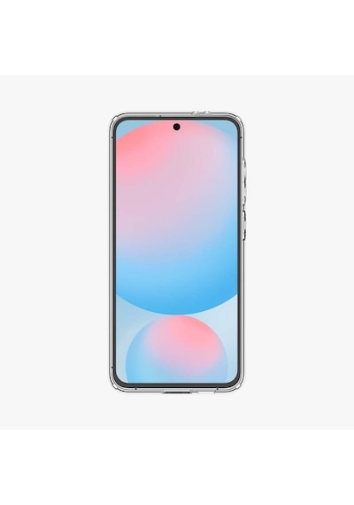 Spigen Galaxy S24 Fe İle Uyumlu Kılıf Liquid Crystal 4 Tarafı Tam Koruma Crystal Clear Şeffaf