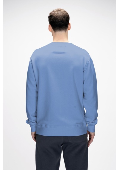 Bad Bear Rise Element Mavi Crewneck Erkek Sweatshirt Mavi
