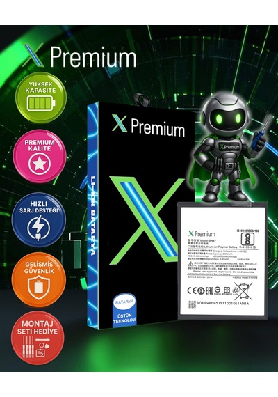 Xpremium Xiaomi Redmi 6 Pro / Mi A2 Lite Bn47 Batarya Pil Süper Yüksek Kalite 4000 Mah