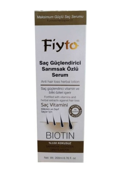 Fiyto Sarımsak Özlü Saç Serum 200 ML
