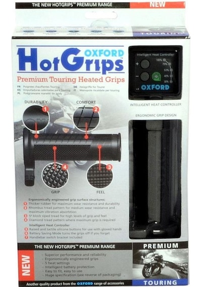 Oxford Motosiklet Hotgrips Premium Toring Elcik Isitma Of691 1 Adet