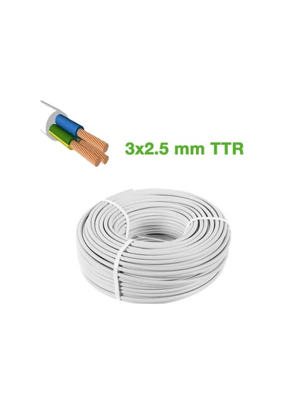 Ttr 3x2.5mm Kablo 100mt Cca Kablo 5372