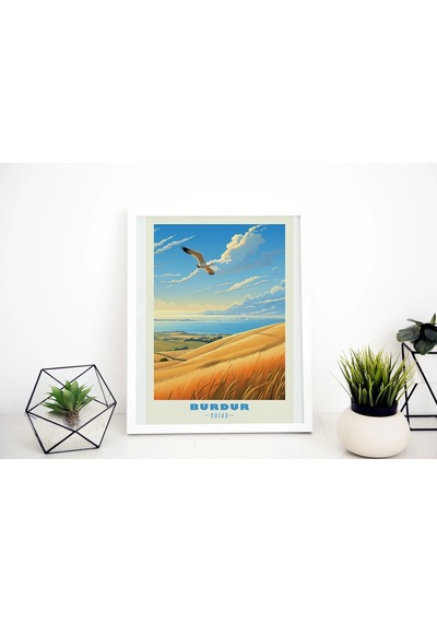 Nerelisin No:27 Art Print Burdur-salda