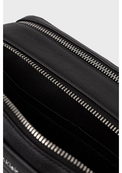 Calvin Klein Logolu Tek Saplı Traş Çantası Lv04d1219gub1 Erkek Traş Çantası Lv04d1219g Ub1 Siyah