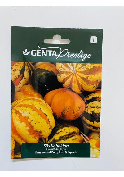 Genta Prestige Süs Kabakları Çiçeği Çiçek Tohumu