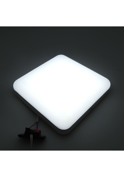 Dış Mekan Kare Sıva Üstü 20W Led Panel Armatür Trafolu Beyaz