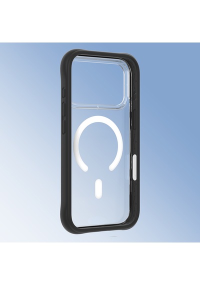 Apple Uyumlu iPhone 17 Pro Max  Kılıf M-safe Şarj Özellikli Airbagli Youngkit Dynamic 2 Serisi Kapak Siyah Siyah