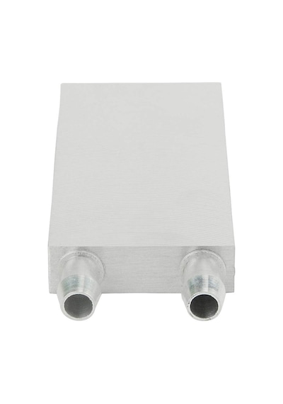 Alüminyum Soğutma Blok Cpu Grafik Kartı Soğutucu Soğutucu 40 X 80 Mm İçin Beyaz Diğer