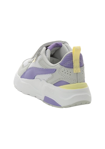 391480-18 Puma Trinity Lite Ac+ Ps Pristine- White- Çocuk Spor Ayakkabı Beyaz 391480-18 Beyaz Mor