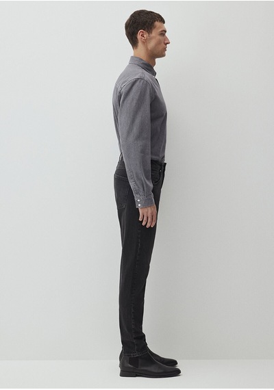Mavi London Deep Smoke Classic Denim Gri