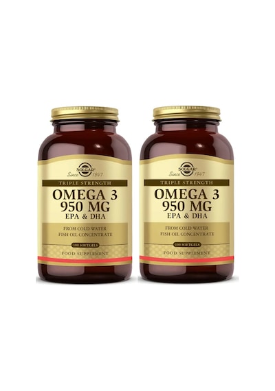 Solgar Omega 3 950 MG 100 Kapsül 2'li